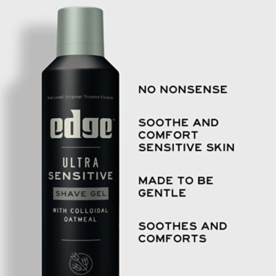 Edge Ultra Sensitive Shave Gel For Men - 7 Oz - Image 5