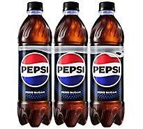 Pepsi Max Soda Cola Zero Calorie - 6-16.9 Fl. Oz.
