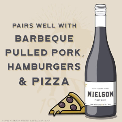 Nielson Santa Barbara County Pinot Noir Red Wine - 750 Ml - Image 5