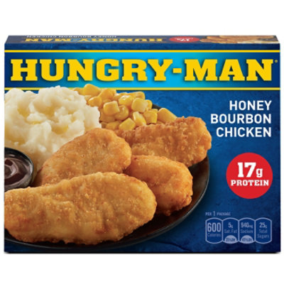 Hungry-Man Pub Favorites Honey Bourbon Chicken - 13.1 Oz - Image 1