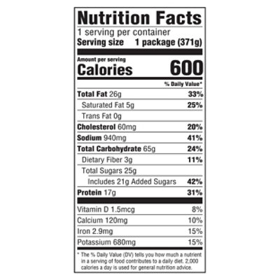 Hungry-Man Pub Favorites Honey Bourbon Chicken - 13.1 Oz - Image 4