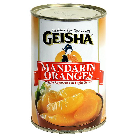 Geisha Mandarin Oranges in Light Syrup - 15 Oz
