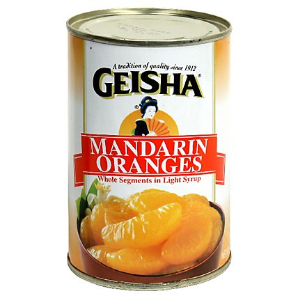 Geisha Mandarin Oranges in Light Syrup - 15 Oz - Image 1