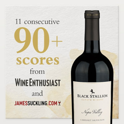 Black Stallion Estate Napa Valley Cabernet Sauvignon Wine - 750 Ml - Image 4