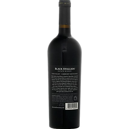 Black Stallion Estate Winery Cabernet Sauvignon Wine - 750 Ml - Image 4