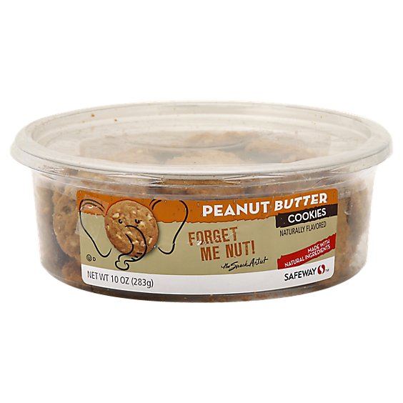 Snack Artist Cookies Natural Peanut Butter - Each