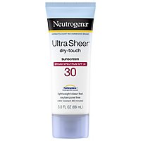 Neutrogena Ultra Sheer Dry Touch Sunblock SPF 30 - 3 Fl. Oz. - Image 3