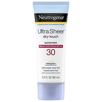 Neutrogena Ultra Sheer Dry Touch Sunblock SPF 30 - 3 Fl. Oz. - Image 2