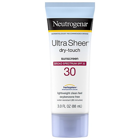 Neutrogena Ultra Sheer Dry Touch Sunblock SPF 30 - 3 Fl. Oz.