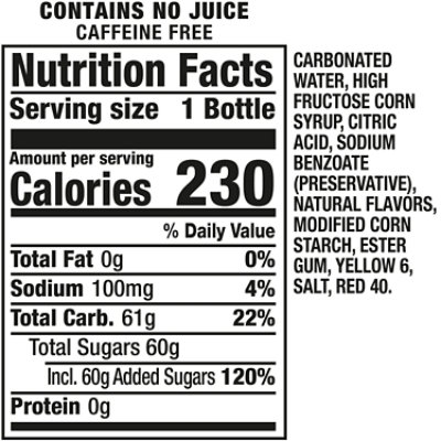 Crush Orange Soda Bottle - 6-16.9 Fl. Oz. - Image 3