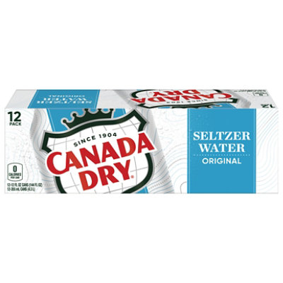Canada Dry Original Sparkling Seltzer Water In Can - 12-12 Fl. Oz. - Image 2