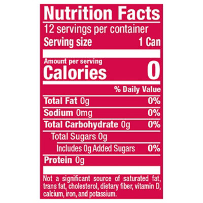 Canada Dry Raspberry Sparkling Seltzer Water In Can - 12-12 Fl. Oz. - Image 3