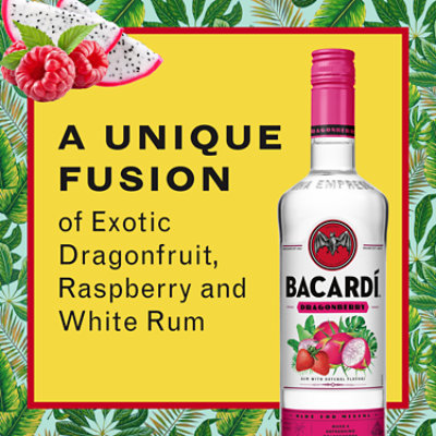 Bacardi Rum Dragonberry 70 Proof - 750 Ml - Image 2