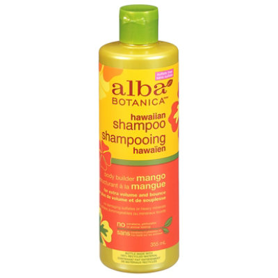 Alba Botanica Mango Body Builder Shampoo - 12 Fl. Oz. - Image 3