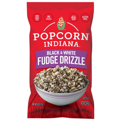 Popcorn Indiana Kettle Corn Drizzled Black & White - 6 Oz - Image 3