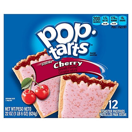 Pop Tarts Toaster Pastries Frosted Cherry - 22 Oz - Image 1