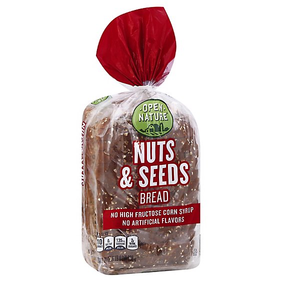 Open Nature Bread Nuts & Seeds - 24 Oz