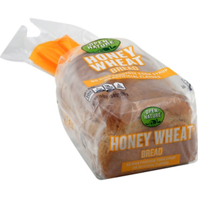  Open Nature Bread Wheat Honey - 24 Oz 