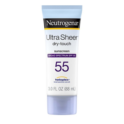 Neutrogena Ultra Sheer Dry Touch Sunblock Lotion SPF 55 - 3 Fl. Oz.