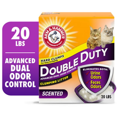 ARM & HAMMER Double Duty Clumping Litter In Box - 20 Lb - Image 1