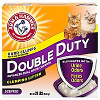 ARM & HAMMER Double Duty Clumping Litter Box - 20 Lb - Image 1