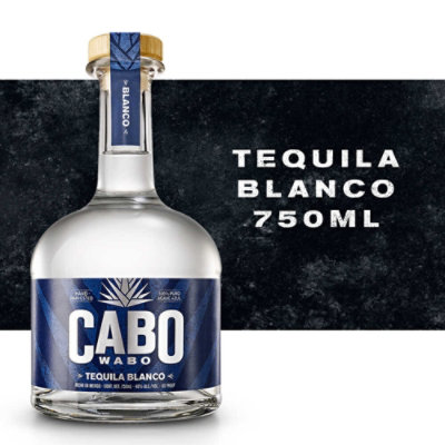 Cabo Wabo Tequila Blanco 80 Proof - 750 Ml - Image 2