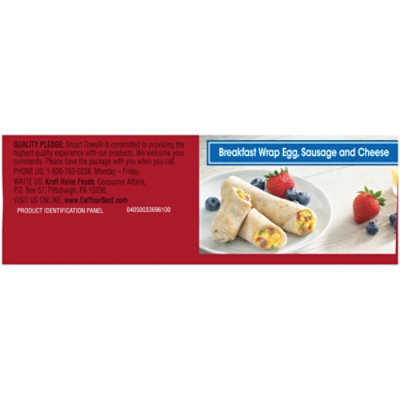 weightwatchers Smart Ones Smart Beginnings Breakfast Wrap Egg Sausage and Cheese - 8 Oz - Image 8