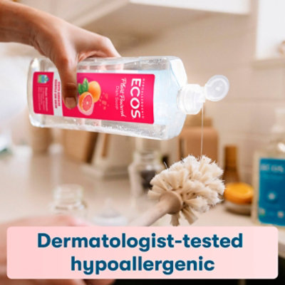 ECOS Dishmate Dish Liquid Grapefruit Bottle - 25 Fl. Oz. - Image 5