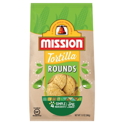 Mission Tortilla Rounds Restaurant Style - 13 Oz