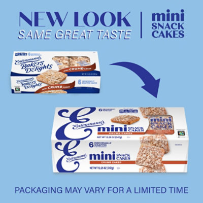 Entenmann's Minis Crumb Snack Cakes - 12.25 Oz - Image 4