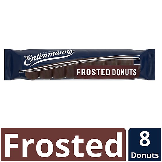 Entenmann's Frosted Mini Donuts - 4.3 Oz