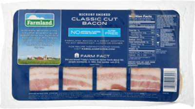 Farmland Naturally Hickory Smoked Classic Cut Bacon - 12 Oz - Image 6