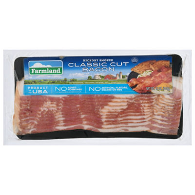 Farmland Bacon Hickory Smoked - 12 Oz