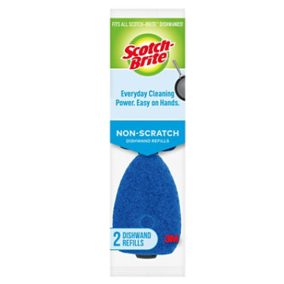 Scotch-Brite Dishwand Scrubber Refills Non Scratch - 2 Count