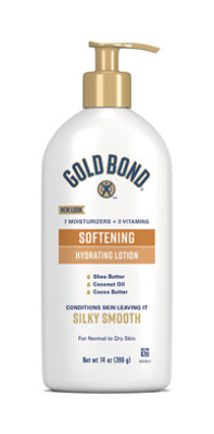 GOLD BOND Ultimate Softening Lotion Shea Butter - 14 Oz - Image 2