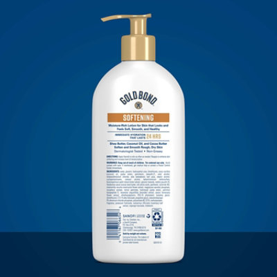 GOLD BOND Ultimate Softening Lotion Shea Butter - 14 Oz - Image 3