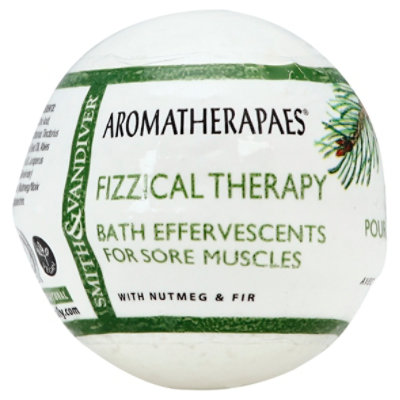 Smith & Vandiver Aromatherapaes Bath Effervescents For Sore Muscles Fizzical Therapy - 1.8 Oz - Image 1