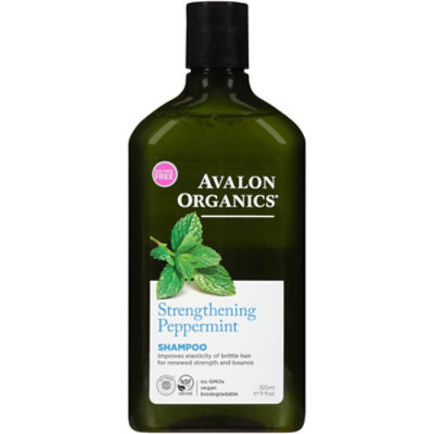 Avalon Organics Shampoo Peppermint - 11 Fl. Oz. - Image 2