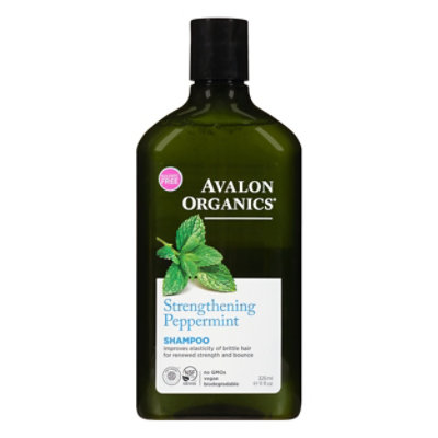 Avalon Organics Shampoo Peppermint - 11 Fl. Oz. - Image 1