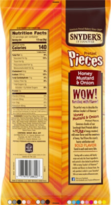 Snyders of Hanover Pretzel Pieces Honey Mustard & Onion - 12 Oz - Image 6