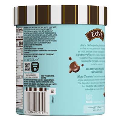 Dreyers Edys Ice Cream Slow Churned Light No Sugar Added Fudge Tracks - 1.5 Quart - Image 2
