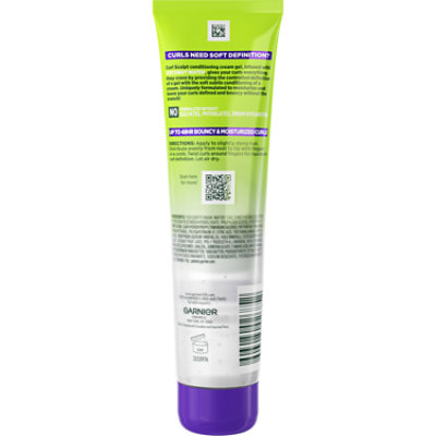 Garnier Fructis Style Curl Sculpt Conditioning Cream Gel Coconut Water For Curly Hair - 5.1 Fl. Oz. - Image 3