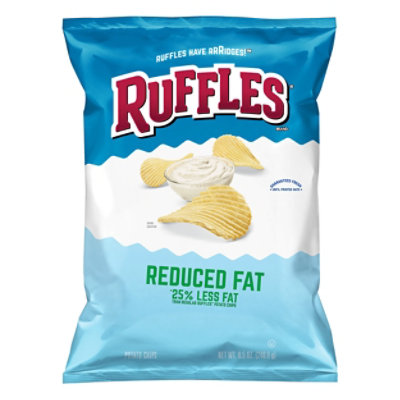 Ruffles Potato Chips Reduced fat - 8.5 Oz - Image 3