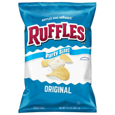 Ruffles Potato Chips Original Party Size - 13.5 Oz - Image 1