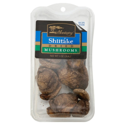 Monterey Mushrooms Dried Shiitake 1 Oz Safeway