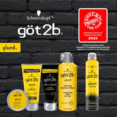 Got2b Ultra Glued Invincible Styling Hair Gel - 6 Oz - Image 4
