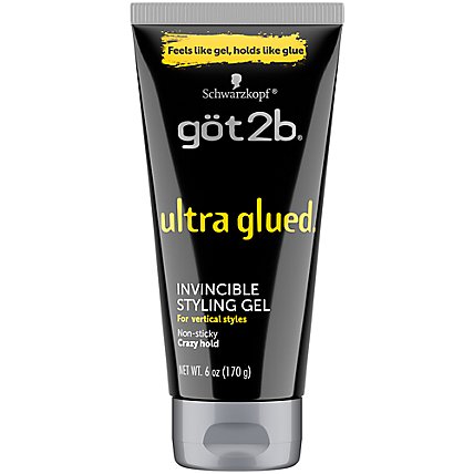 Got2b Ultra Glued Invincible Styling Hair Gel - 6 Oz - Safeway
