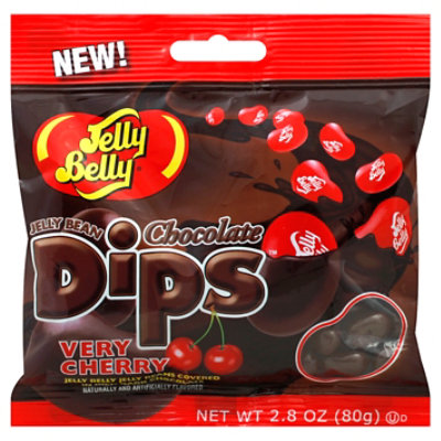 Jelly Belly Dips Very Cherry Chocolate - 2.8 Oz