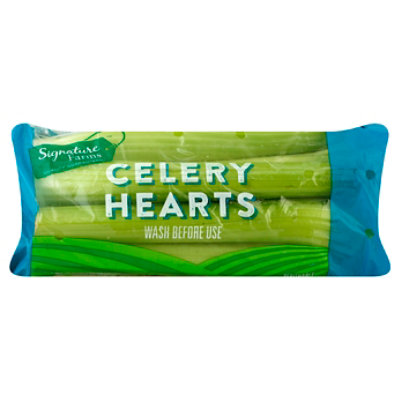 Signature Select/Farms Celery Hearts Prepacked - 16 Oz
