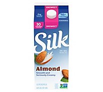 Silk Unsweetened Almond Milk - 0.5 Gallon